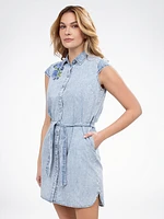 Straight midi dress