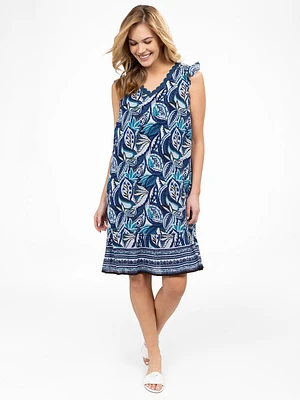 A line midi dress