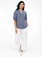 Pantalon semi ajusté