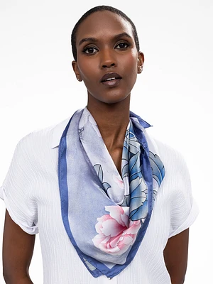 Squared scarf