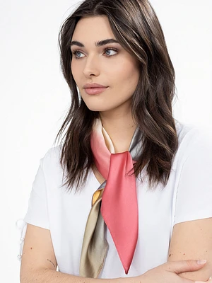 Squared scarf