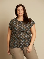 Loose short-sleeve t-shirt
