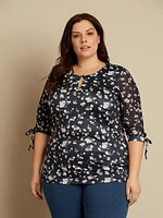 Short-sleeve semi-fitted t-shirt