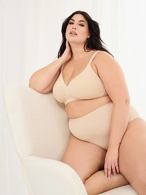 Wireless padded bra-Naturelle