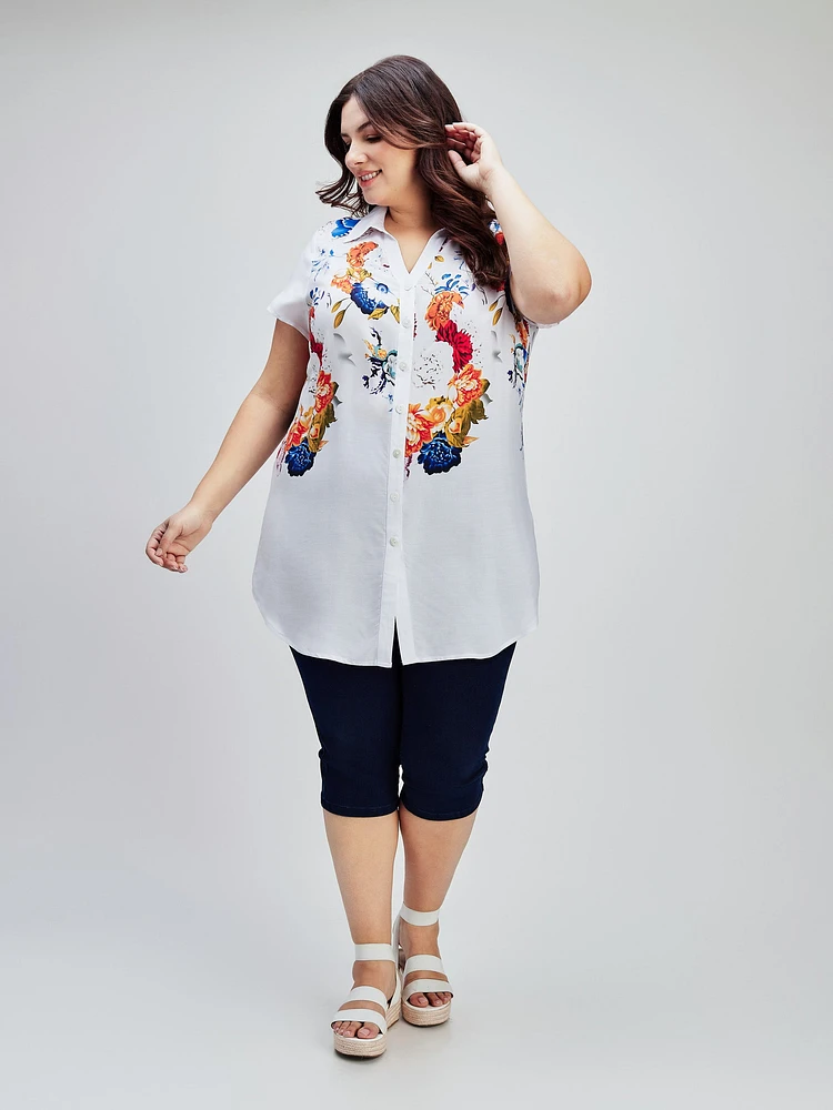 Short sleeve blouse