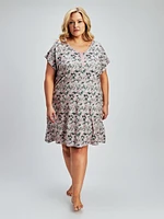 Robe de nuit évasée