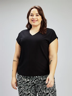 Loose short-sleeve t-shirt