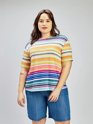 Loose short-sleeve t-shirt