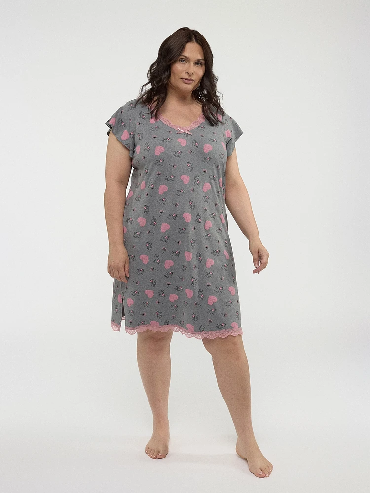 Straight nightgown