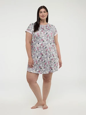 Robe de nuit évasée