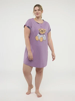 Robe de nuit évasée