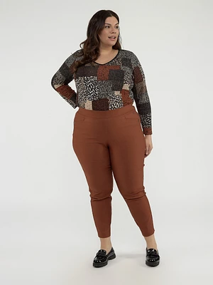 Pantalon étroit ajusté à enfiler - Petite