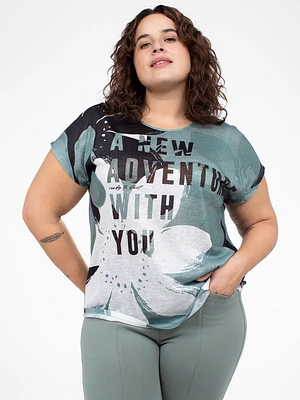 Loose short-sleeve t-shirt