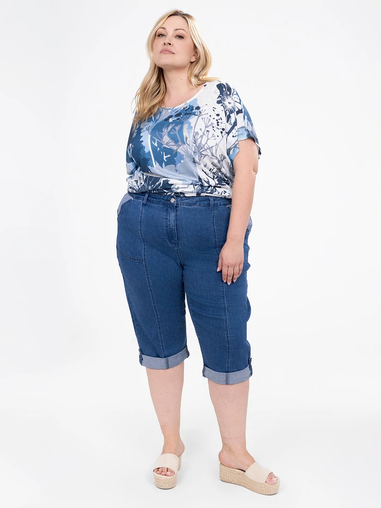 Capri en denim