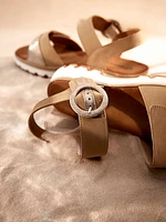 Heeled sandals