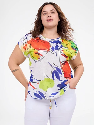 Loose short-sleeve t-shirt