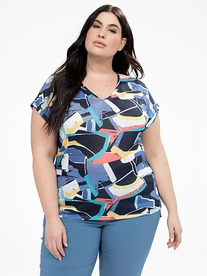 Loose short-sleeve t-shirt