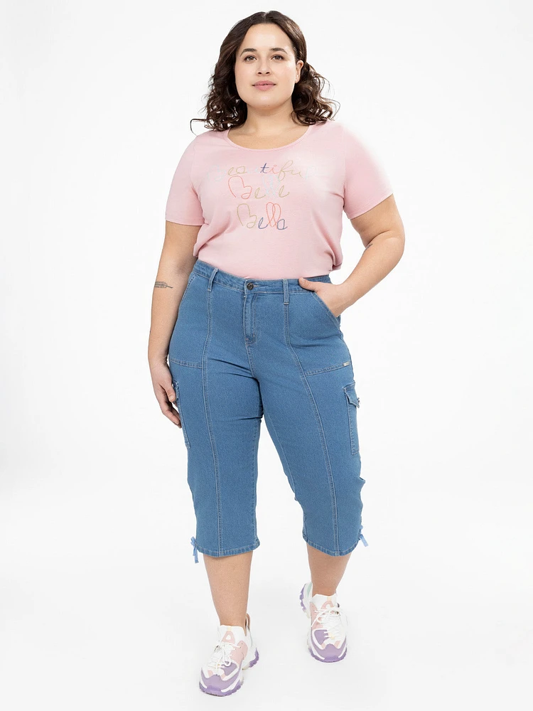 Straight fitted jeans