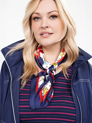 Squared scarf