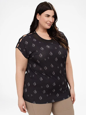 Loose short-sleeve t-shirt