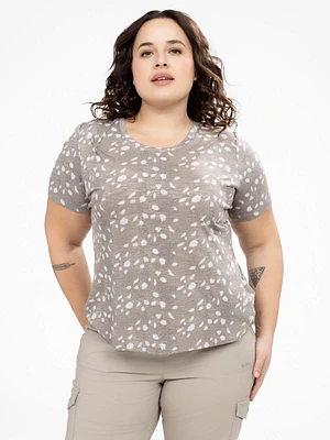 T-shirt semi-ajusté à manches courtes