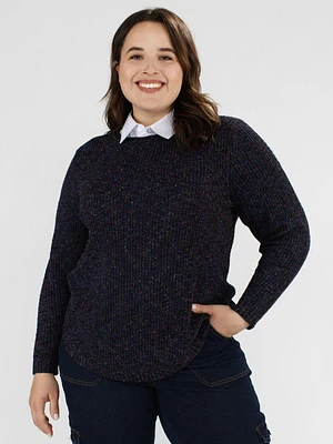 Faux shirt collar