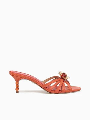 Posey Terra Orange Raffia
