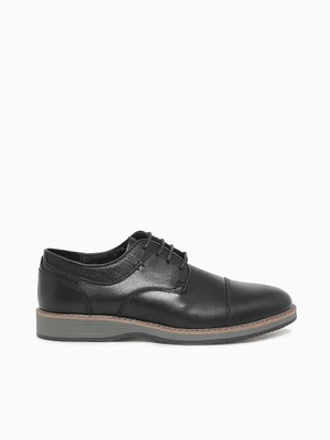 Ibrahim Black Leather