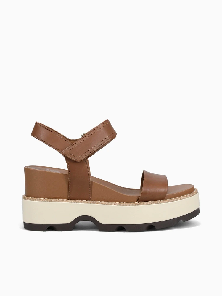 Joanie Iv Y Strap Tan Blackened leather