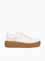 Ona Ave Low Sneaker Chalk Gum lea