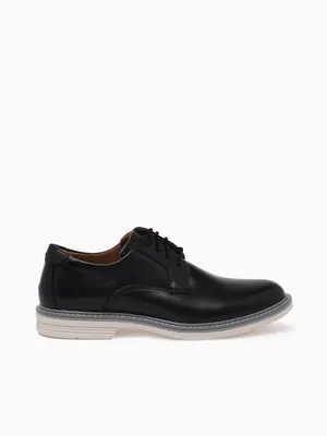 Norwalk Plain Toe Black Smooth