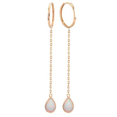 Pending Opal Hoops