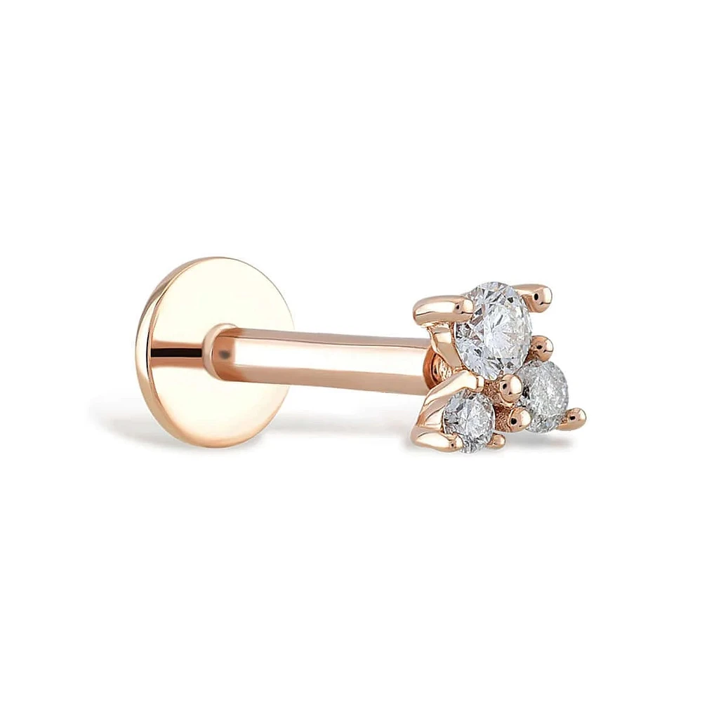 Tripel Diamond Piercing -Single