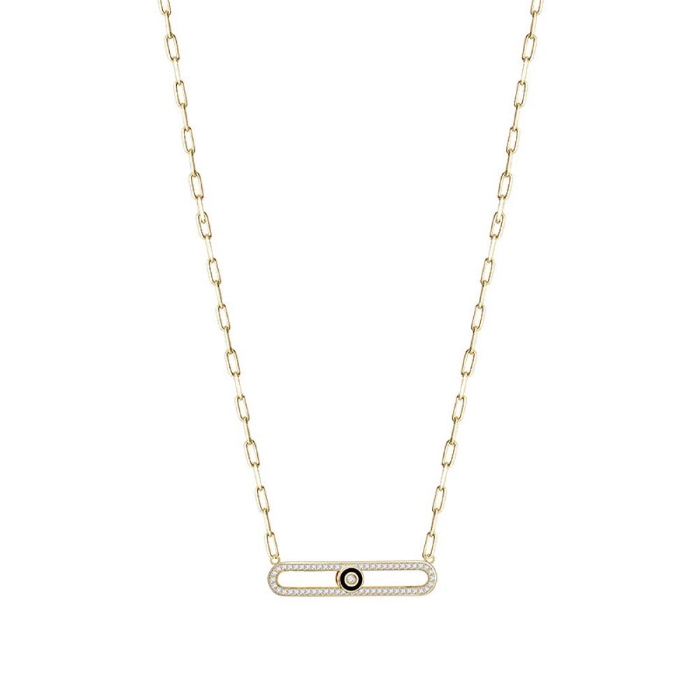 Dot Evil Eye Necklace