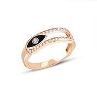 Shiny Evil Eye Ring