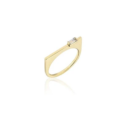 Baguette on Edge Ring