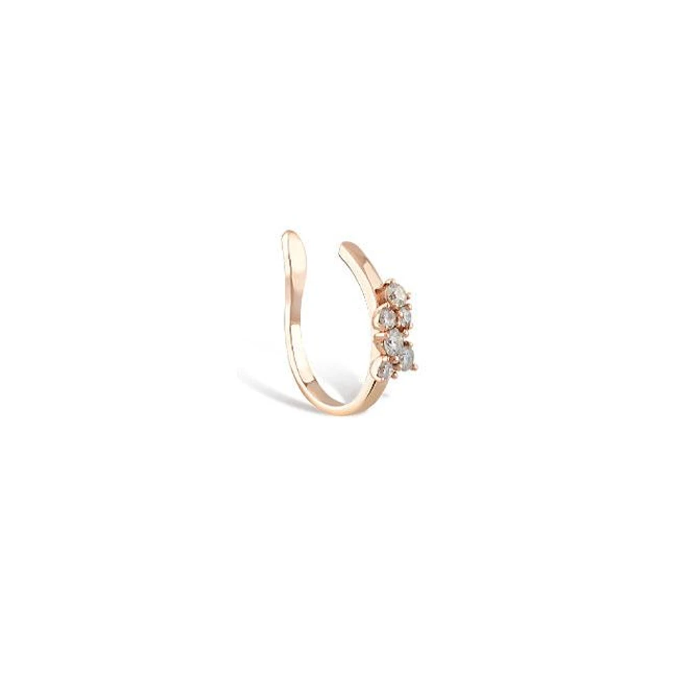 Diamond Galaxy Ear Cuff - Piercing -Single