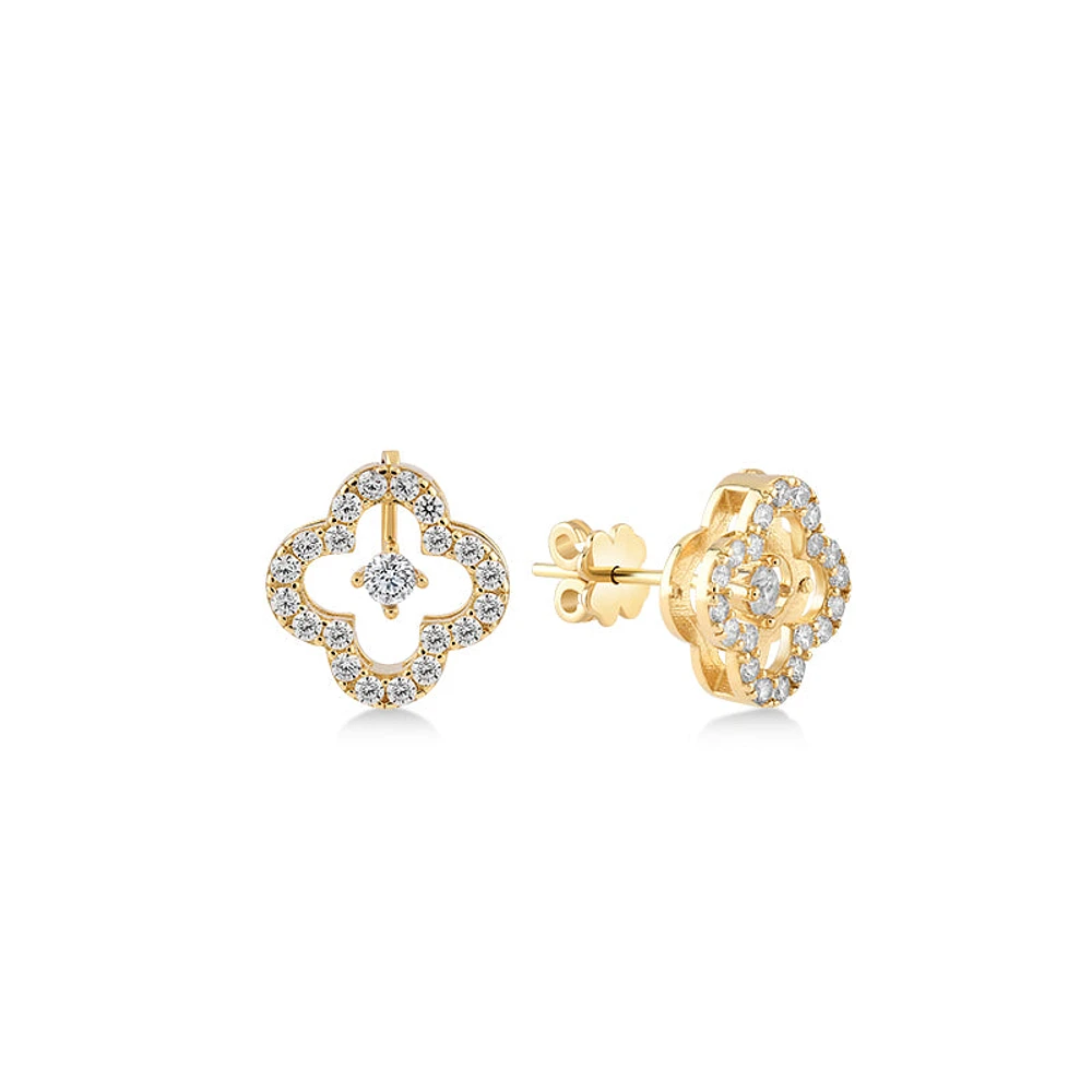 Clover & Spark Earring