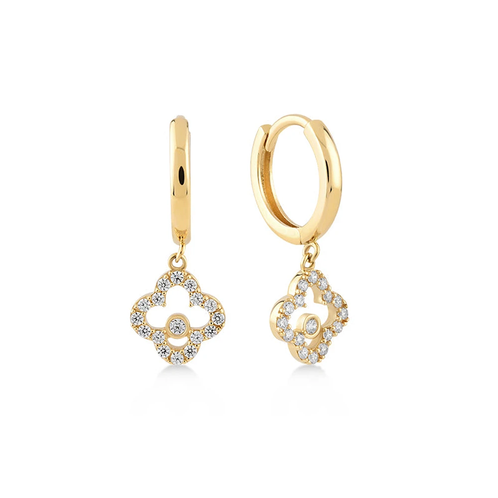Shamrock Celestial Earring