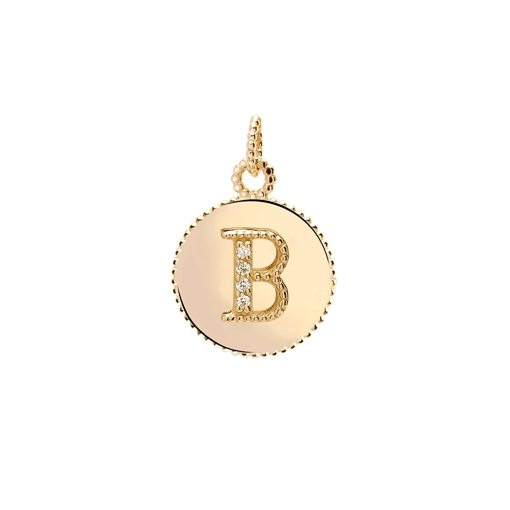 Shiny Letters Charm