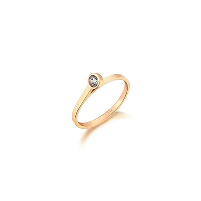 Floating Diamond Ring