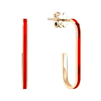 Pending Oval Earring
