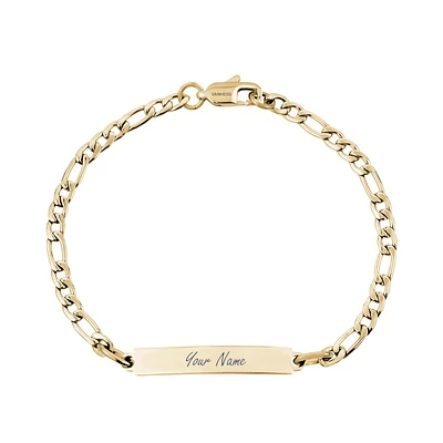 Tag ID Figaro Bracelet