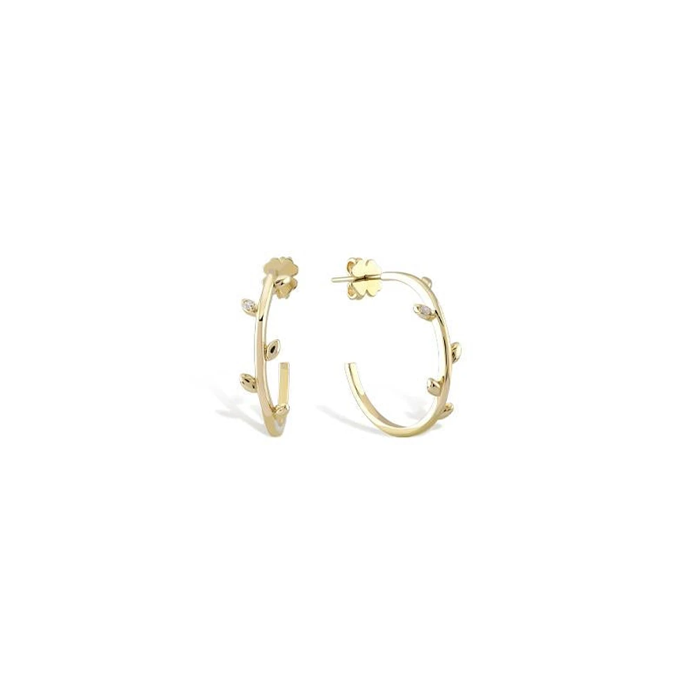 Olive Branch Earring