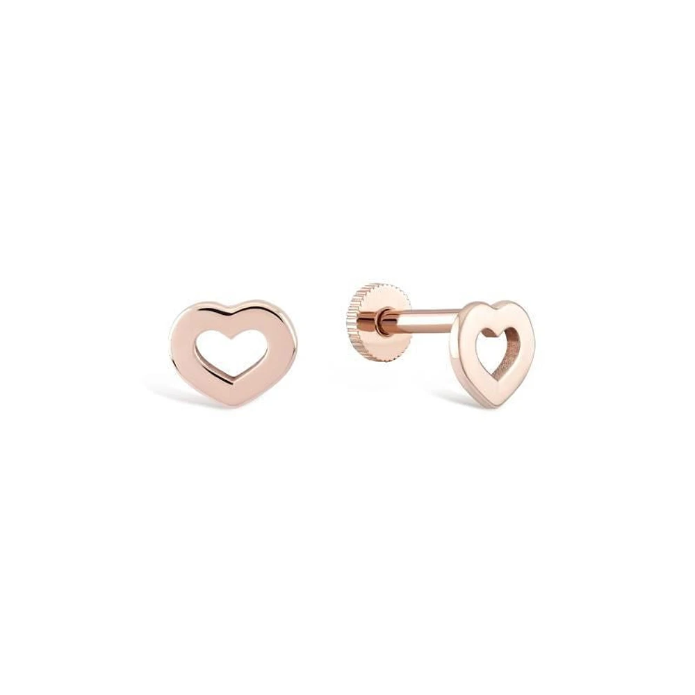Nested Heart Piercing -Single