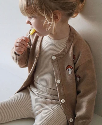 Cardigan champignons