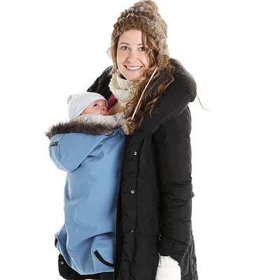 Housse Protectrice Babygloo pour Porte-bébé.      -(Bleu)
