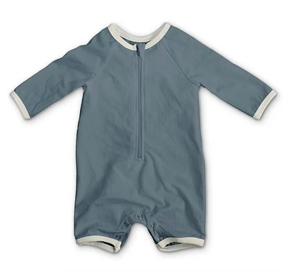 Rashguard long - Bleu