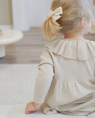 ROBE - COLLET VOLANT