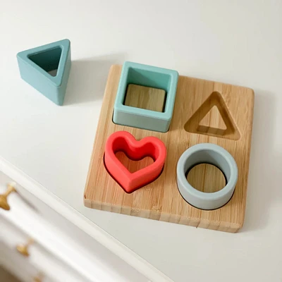Casse-tête silicone et bois